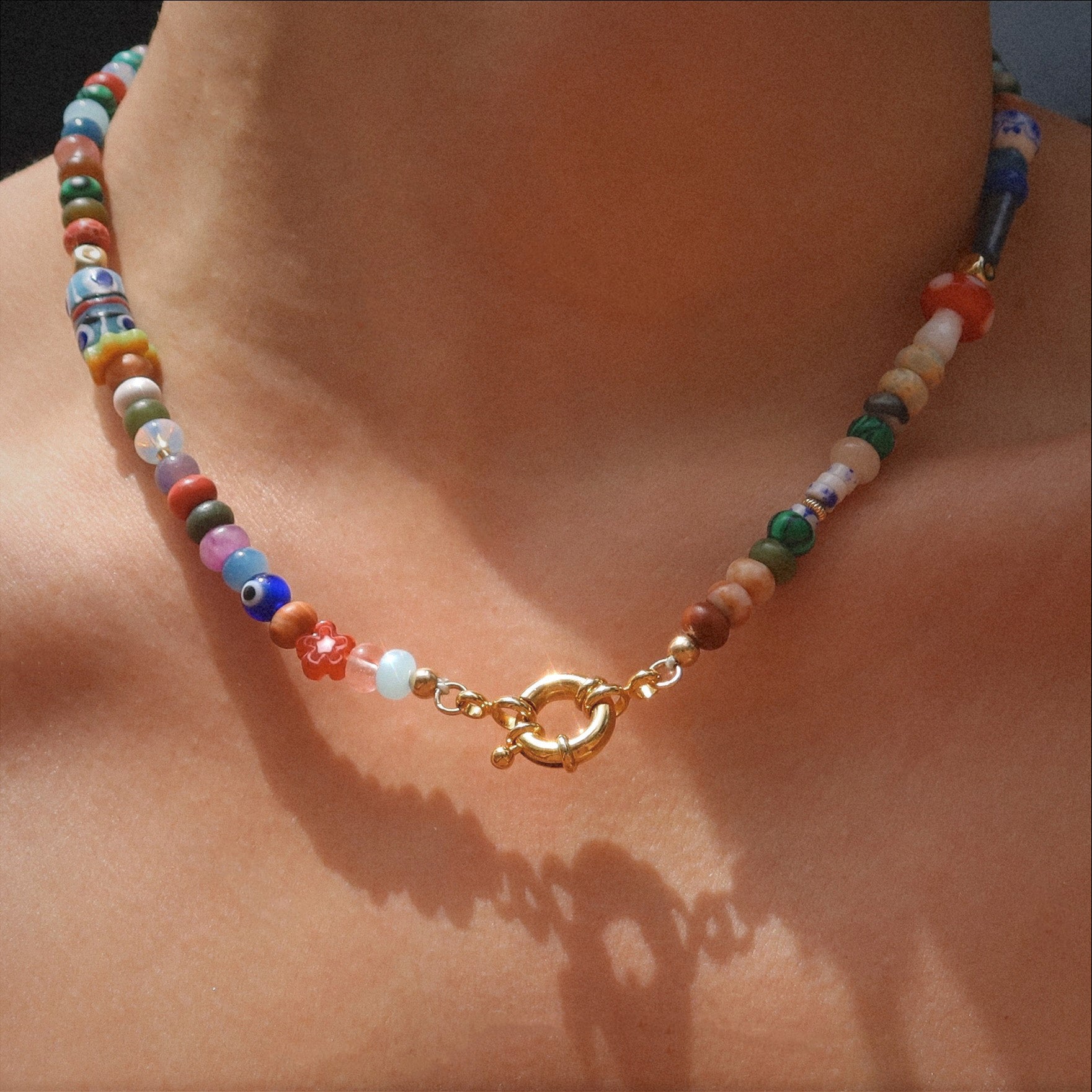 Suki Gemstone Necklace - Mod + Jo